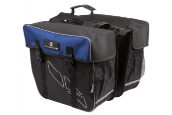 Sakwa rowerowa M-WAVE Amsterdam tylna czarno-niebieska - Outlet